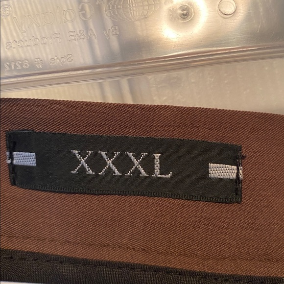 Miesuit Women’s Brown Dress Pants…size XXXL - Picture 3 of 4